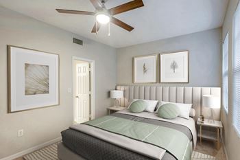 Bedroom Interior at Windsor Coral Springs, Florida